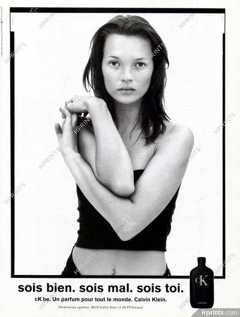 Calvin Klein 1997 CK Be, Kate Moss — Perfumes