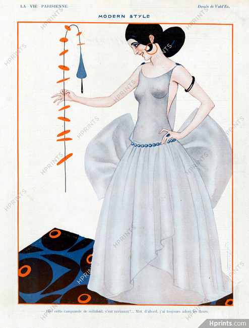 Vald'Es 1921 Modern Style Elegant Parisienne