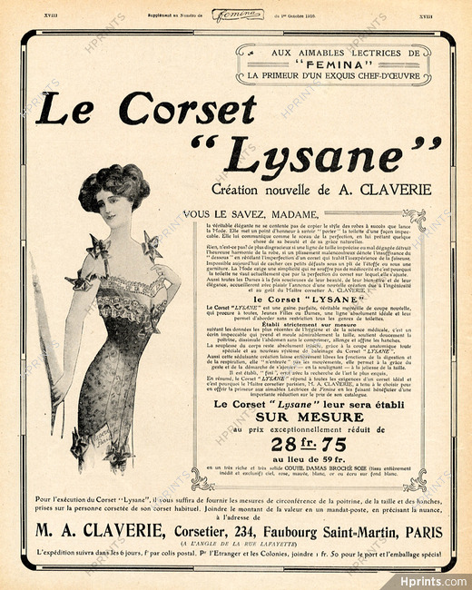Claverie 1910 "Lysane"