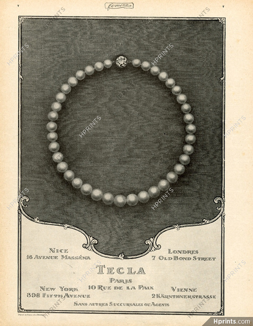 Técla 1912 Necklace Pearls