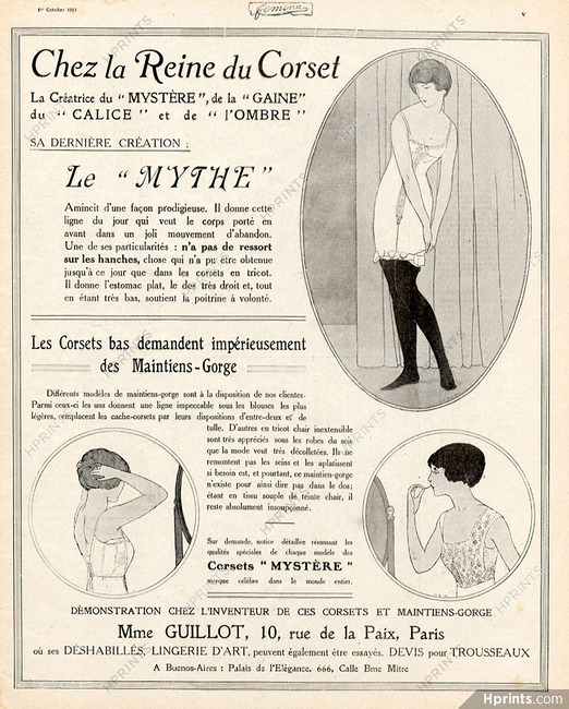 Mme Guillot (Corsetmaker) 1913 André Edouard Marty
