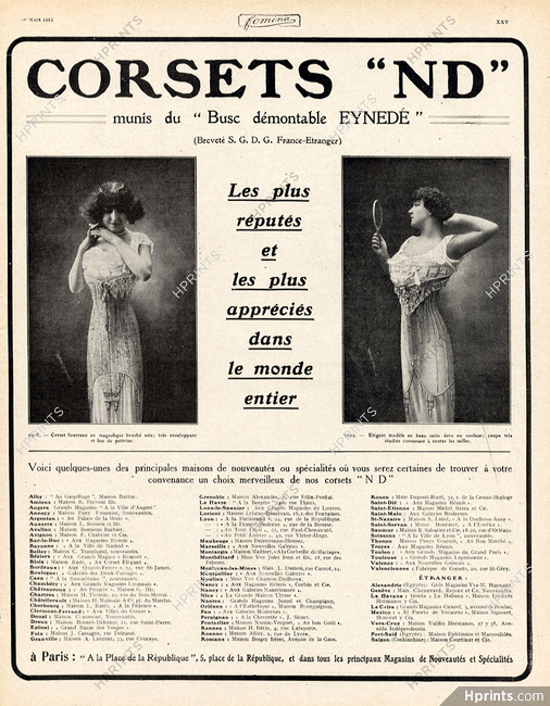 Corset ND (Corsetmaker) 1913