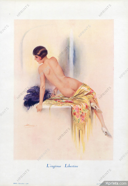 Suzanne Meunier 1928 L'ingénue libertine - Ingenuous Libertine, Nude