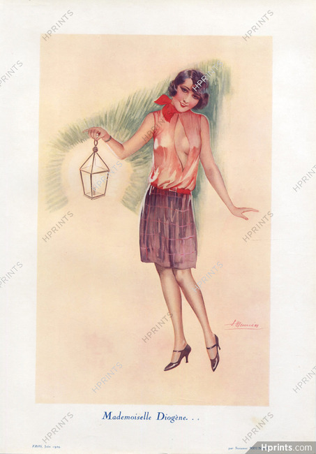 Suzanne Meunier 1929 Miss Diogene