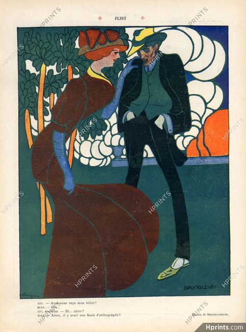 Brunelleschi 1907 Flirtation