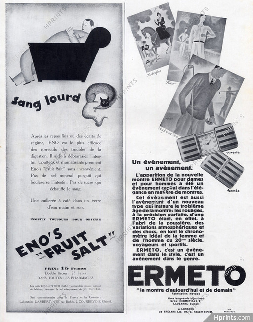 Ermeto Movado (Watches) 1928 Louis Marie Eude