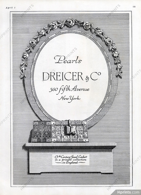 Dreicer & C° 1923 Pearls
