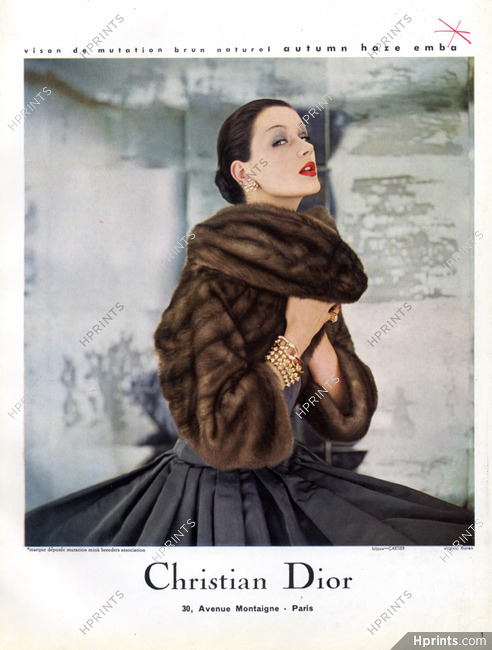 Christian Dior & Cartier 1955 Virginia Thoren