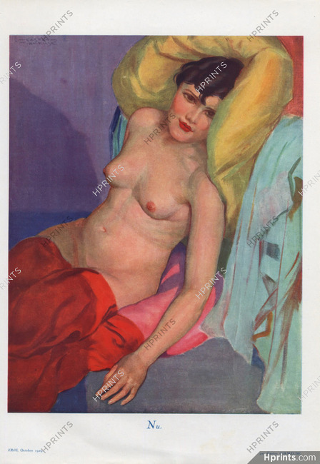 Cirmeuse 1929 Nu, Nude