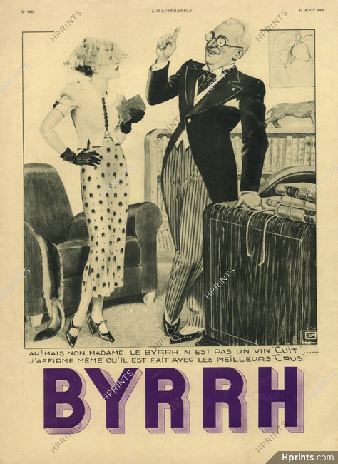 Byrrh (Drinks) 1935 Georges Leonnec