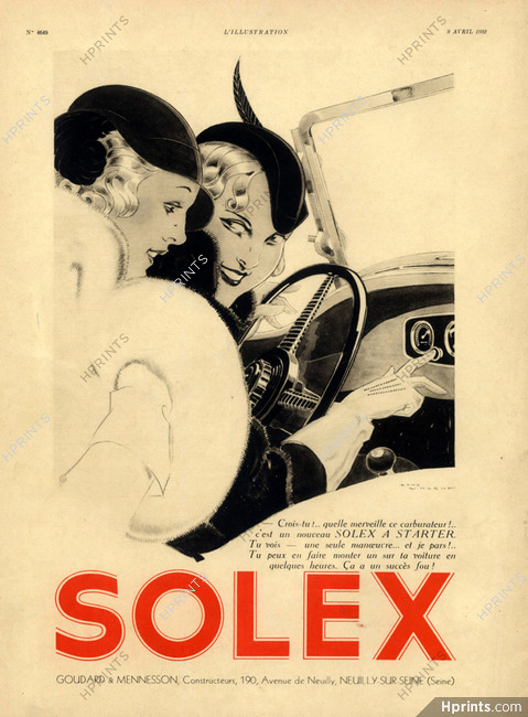 Solex 1932 René Vincent