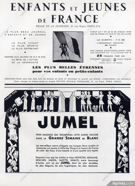 Jumel (Fabric) 1935 Egypt, Pem