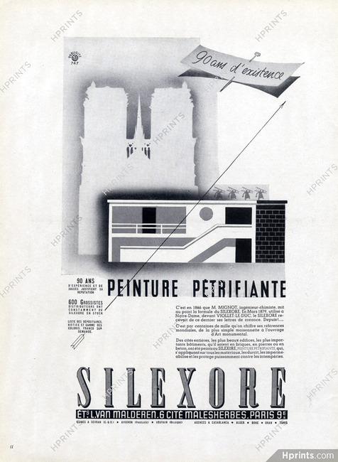 Silexore 1948 Ets L.Van Malderen
