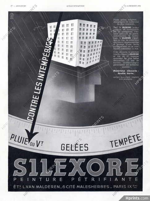 Silexore 1934 Ets L.Van Malderen