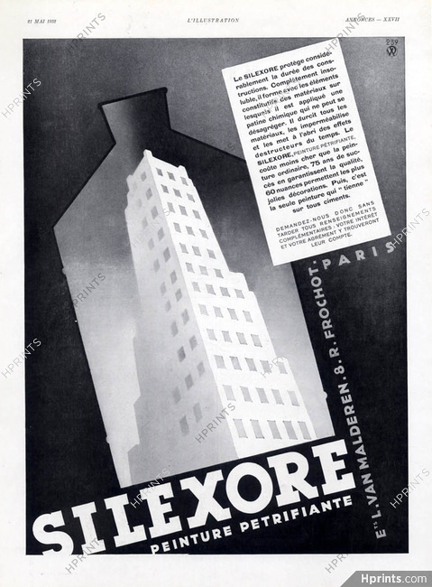 Silexore 1932 Ets L.Van Malderen