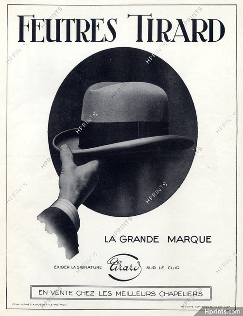 Tirard (Hats) 1925
