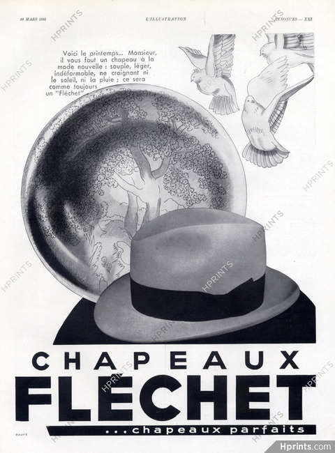 Fléchet (Hats) 1933
