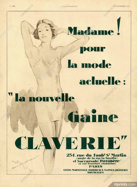Claverie 1931 Girdle, Georges Bourdin