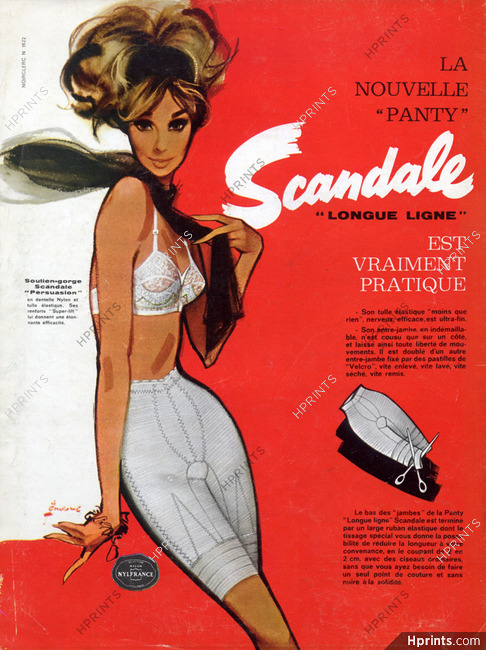 Scandale (Lingerie) 1962 Pierre Couronne