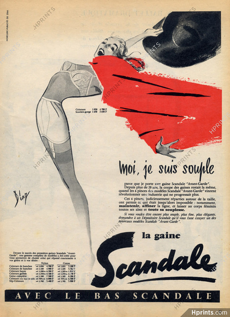 Scandale 1957 Girdle, Diaz (Version 1)