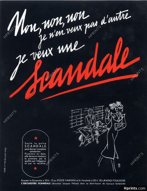 Scandale (Lingerie) 1938