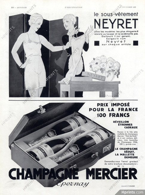 Neyret (Lingerie) 1931 René Vincent