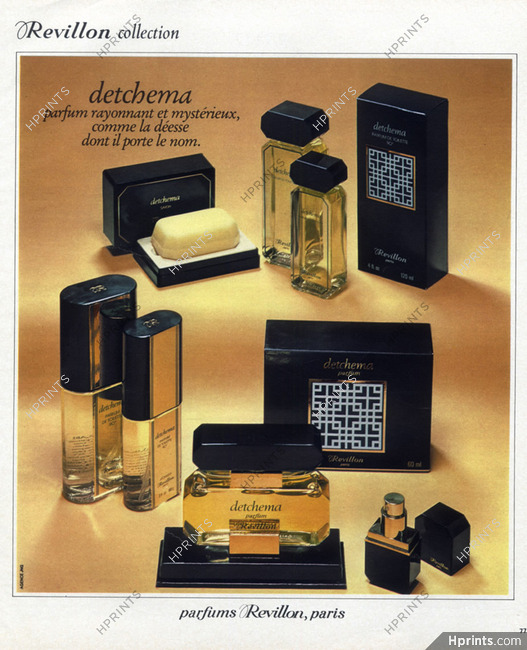 Revillon (Perfumes) 1978 Detchema