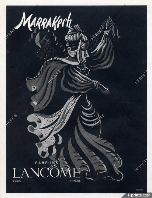 Lancôme (Perfumes) 1947 Marrakech, Oriental Dancer