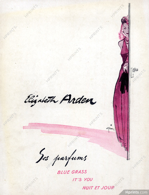 Elizabeth Arden (Perfumes) 1941 René Gruau