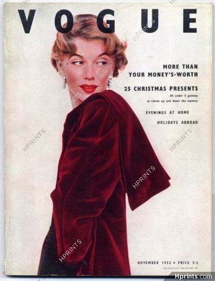 Vintage Vogue print by Vintage Advertising Collection