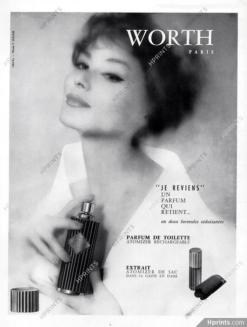 Worth (Perfumes) 1950 Je Reviens, Photo Lejeune
