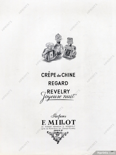 Millot (Perfumes) 1949