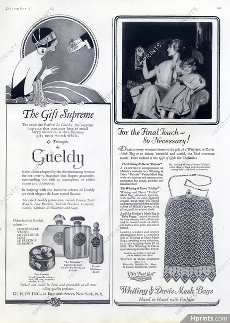 Gueldy (Perfumes) 1924 The Gift Supreme