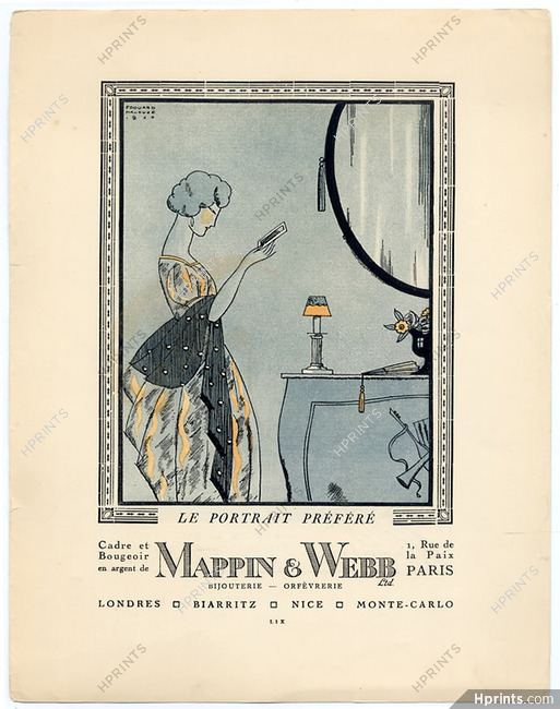 Mappin & Webb (Goldsmith) 1920 Edouard Halouze