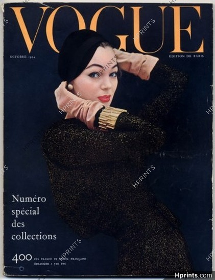 Vogue Paris France 1954 Octobre Special Collections, 176 pages
