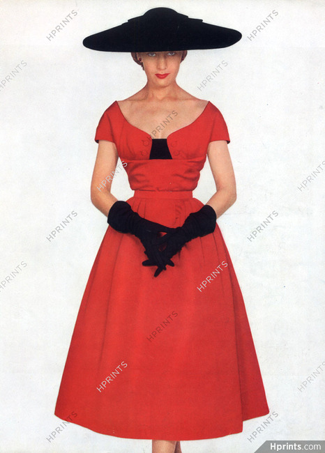 Christian Dior 1951 Summer Dress, Ducharne, Philippe Pottier