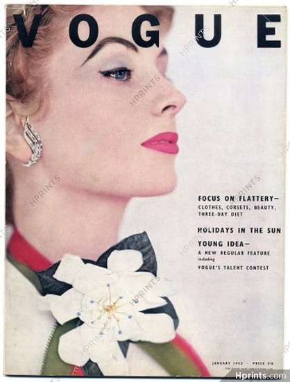 British Vogue January 1953