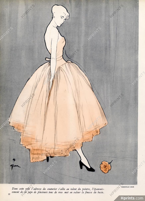 1948 – Christian Dior, Eugénie evening gown