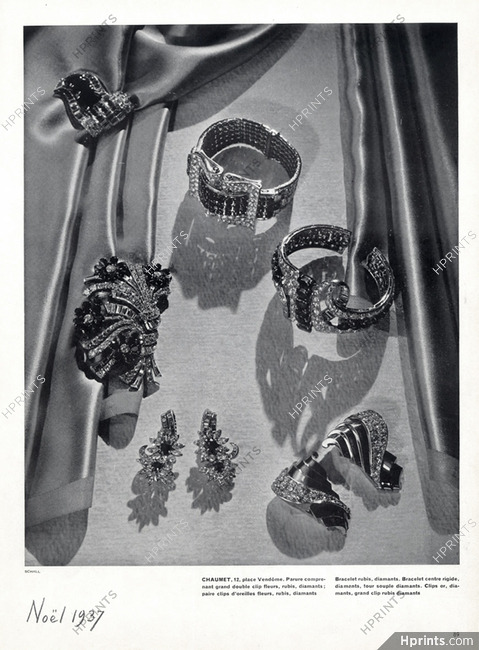 Chaumet 1937 Bracelet, Clips, Photo Roger Schall — Clipping