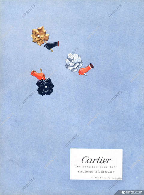 Cartier (Jewels) 1937 Flowers Clips