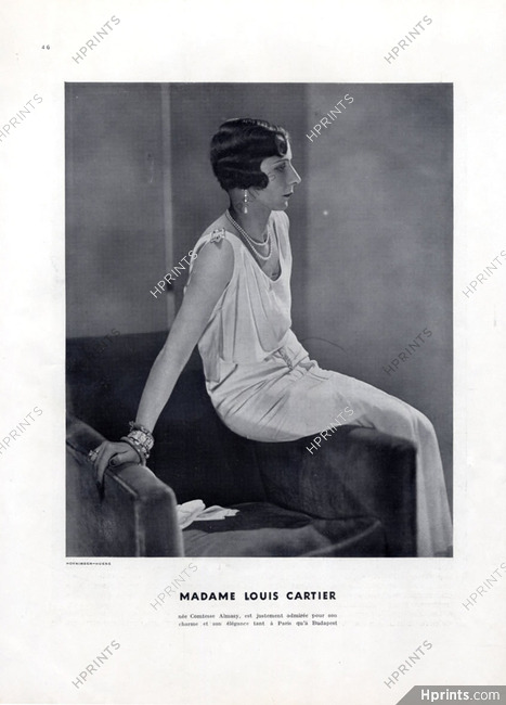 Cartier 1931 Madame Louis Cartier, Photo Hoyningen-Huene