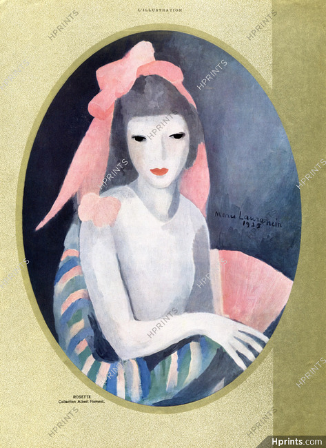 Marie Laurencin 1939 Rosette, Portrait