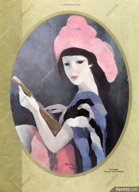Marie Laurencin 1939 Italienne, Portrait