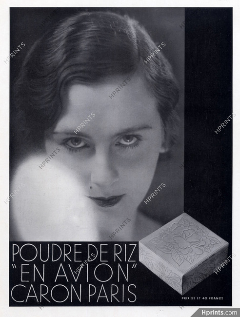 Caron (Cosmetics) 1934 Poudre de riz, Miss Europe