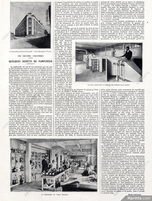 Quelques secrets du Parfumeur, 1927 - Bourjois Secrets of a Perfumer, Text by René Leuillet