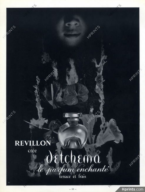 Revillon (Perfumes) 1953 Detchema