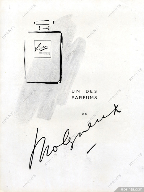 Molyneux (Perfumes) 1945 Vivre
