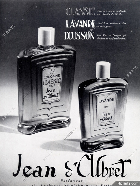 Jean d'Albret (Perfumes) 1948 Classic Lavande