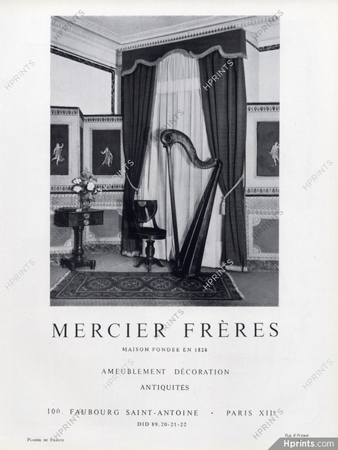 Mercier Frères (Decorative Arts) 1959