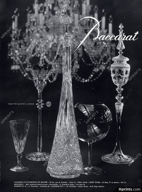 Baccarat (Crystal) 1959